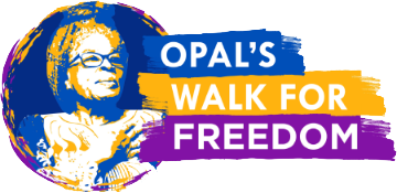 Opal's Walk for Freedom Logo